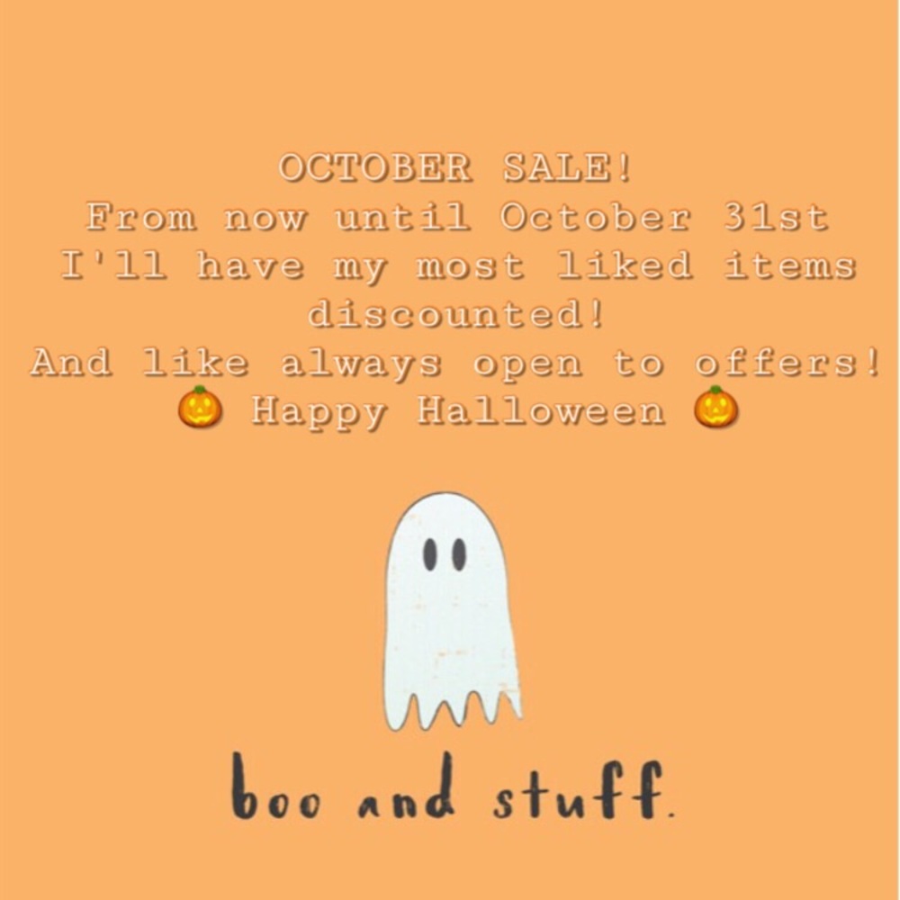 🎃🎃OCTOBER SALE🎃🎃